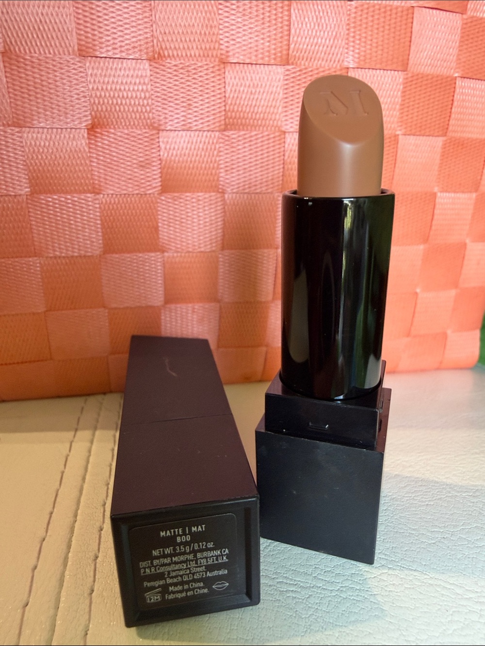 Morphe Matte Lipstick — Warm Brown Nude